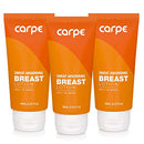 Carpe No-Sweat Breast (Pack of 3) - Helps Keep Your Breasts and Skin Folds Dry - Sweat Absorbing Lotion - Helps Control Under Breast Sweat - Great For Chafing and Stain Prevention Carpe