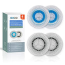 Brushmo Compatible Replacement Facial Cleansing Brush Heads (4-Pack) Brushmo