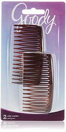 Goody WoMens Classics Mock Tort Comb, Side, 0.51 Inch, 2 Count GOODY
