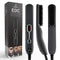 Aberlite EDC - Premium Beard Straightener Brush for Men - Professional Straightening Tool Heated Comb - For Short & Long Beards  - For Home and Travel Aberlite