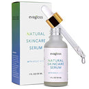 Kojic Acid Serum with Arbutin for Face and Body - Best Natural and Gentle Treatment for Skin Discoloration for All Skin Types, 1oz. Evagloss