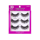 iEnvy False Eyelashes 3 Pairs Fluffy and Natural Multiangle and Volume Faux Mink Lashes (11) I-ENVY