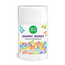 Fresh Monster Natural Deodorant for Kids and Teens | Aluminum Free, Paraben Free, Hypoallergenic | Gummy Burst Scent (1.76oz) Fresh Monster