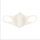 Zishen Premium Fabric Face Mask, Washable Reusuable Comfortable Protective Unisex Facial Cover, ATB+UV Protection (White, 3EA) Zishen