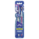 Oral-B Pro-Flex Stain Eraser Manual Toothbrush, Soft, 2 count Oral-B
