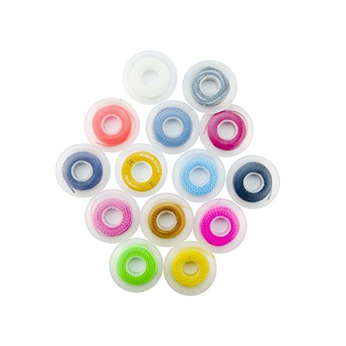 Dental Orthodontic Spool Elastic Rubber Band Power Chains (Long, Gray) Easyinsmile