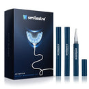 Smilestra Teeth Whitening Kit with LED Light, Non-Sensitive Teeth Whitener with 3 Tooth Whitening Gel Pens, 35% Carbamide Peroxide, Teeth Whitening Products Made in USA with Case. Smilestra