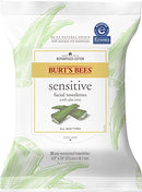 Burt's Bees Sensitive Facial Cleansing Towelettes with Cotton Extract for Sensitive Skin - 30 Count Burt's Bees Store