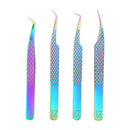 M LASH - V3 Tweezer Set - Volume & Classic Eyelash Extensions - Japanese Steel Lash Tool (Multi) M