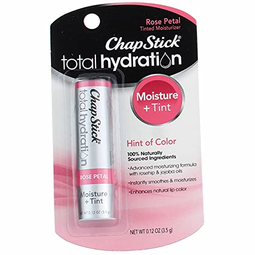 ChapStick Total Hydration Rose Petal 0.12 oz (Pack of 1) ChapStick