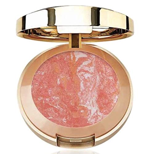 Milani Baked Blush - Corallina (0.12 Ounce) Cruelty-Free Powder Blush - Shape, Contour & Highlight Face for a Shimmery or Matte Finish Milani