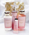 Bath and Body Works - Champagne Toast Body Care - Full Size 4 Piece Gift set + Random Gift Bag (Includes Fragrance Mist, Shower Gel, Lotion, and Hand Cream) Bath & Body Works