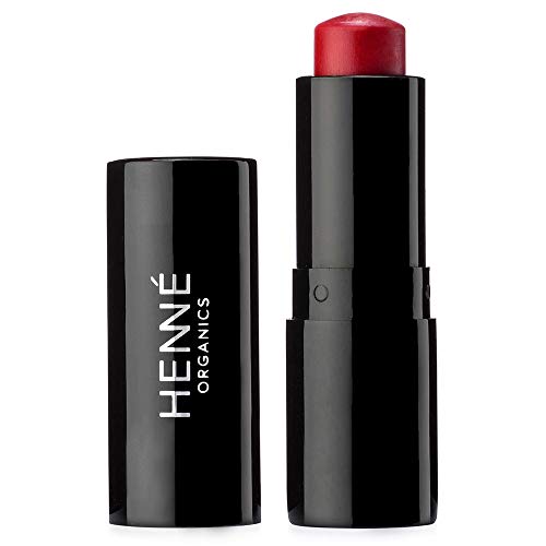 Henné Organics Luxury Lip Tint - Moisturizing, Sheer Natural Color - Desire (Red) Henné Organics