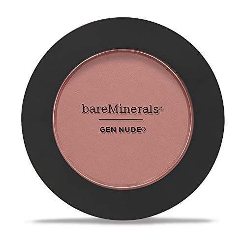bareMinerals GEN NUDE Pressed Mineral Powder Blush, Call My Blush, 0.21 oz bareMinerals