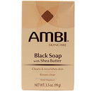 Ambi Skincare Black Soap with Shea Butter, 3.5 Oz. Ambi