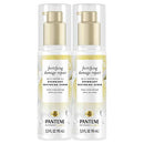 Pantene Castor Oil Hair Serum & Overnight Leave In Conditioner, Sulfate Free, Nutrient Blends Fortifying Repair for Dry Damaged Hair, 3.2 fl oz Twin Pack Pantene