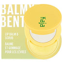 Kaja Lip Balm & Scrub - Balmy Bento | Clear Finish, Moisturize, Exfoliate, Smoothes Lips, Compact Travel Size, Piña Colada, 0.4 Oz Kaja