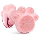 MelodySusie Electric Sonic Facial Cleansing Brush with Heated Massaging, Silicone Face Cleansing Device for Deep Cleaning & Gentle Exfoliating, Rechargeable, Valentine's Gifts for Women MelodySusie