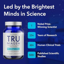 TRU NIAGEN PRO NAD Supplement for Brain Function, Anti Aging, Cell Regeneration | Patented Niagen | Supports Cellular Energy | Nicotinamide Riboside (NR) | 30-1000mg Servings (2x500mg, Take 2 Daily) Infinity Warehouse