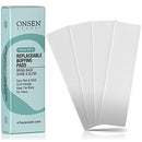 Onsen Nail Buffer Block Replacement Pads - 3 Way Buffing Smooth Shine Natural Nail Polisher with 3 Sides Coarse Soft Silky for Professional Nail Care, Nail Buffer Replacement Pads, 4x White Pads, 3pk Onsen Secret