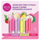 EOS Super Soft Shea Lip Balm, 8 pack, 2 Strawberry Peach, 2 Toasted Marshmallow, 2 Pineapple Passionfruit, 2 Coconut Milk eos