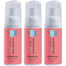 Autobrush Fluoride-Free Foaming Toothpaste for Kids, Strawberry Flavor, Whitening & Deep Cleaning, Travel Friendly, Anti-Cavity (Pack of 3) Infinity Warehouse