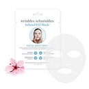 Wrinkles Schminkles Facial Sheet Mask Infused with Collagen, Peptides, Vitamin B3 & Hyaluronic Acid - Anti Aging Biocellulose Mask Wrinkles Schminkles