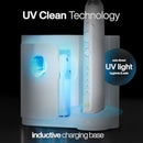 Vibe Series PRO – Ultra-Whitening Electric Toothbrush – 5 Modes & Smart Timers – UV Sanitizing Base – ADA Accepted (Optic White) Infinity Warehouse