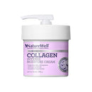 NATUREWELL Collagen Intense Moisturizing Cream for Face, Neck, & Body 1.0, Anti-Aging Cream that Hydrates, Plumps & Smooths Skin and Reduces Wrinkles, 10 Oz NATURE WELL