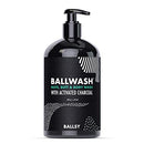 Ball Wash Charcoal Body Wash for Men – Ballsy XL Pump, Shower Gel Ball Wash for Men - 16oz Moisturizing Men’s Bodywash with Coconut Oil – Natural Soap for Men & Great for a Manly Care Package Ballsy