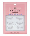Eylure Naturals False Eyelashes Multipack, Style No. 020 Black , Reusable, Adhesive Included, 3 Pair Eylure