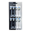AquaSonic Duo PRO 8-pack replacement brush heads - Upgraded ProFlex Brush Heads For Improved Plaque Removal - Genuine AquaSonic Aquasonic