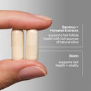 ACT+ ACRE Thick + Full Hair Capsules | Supplement for Thicker, Fuller Looking Hair | Bamboo, Horsetail, Biotin, Vitamin C | Strengthens Roots, Vegan, Gluten-Free, Mint Essenced | 60ct Infinity Warehouse