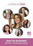 Lunakai PRO USA Made Women’s Hair Growth & Restore Vitamins – Advanced 15+ Nutrient Complex for Visible Results – Natural Thicker Hair Growth Supplement, 90ct Infinity Warehouse
