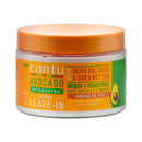 Cantu Avocado Leave in Conditioning Cream with Olive Oil Aloe Shea Butter, 12 Ounce Cantu