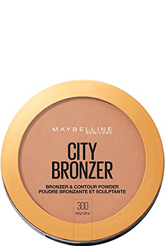 Maybelline New York City Bronzer Powder Makeup and Contour, 0.32 Oz Maybelline New York