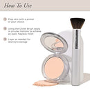 PÜR MINERALS 4-in-1 Pressed Mineral Makeup Powder Foundation with SPF 15 - Concealer & Finishing Compact Pressed Powder for Face - Buildable Medium to Full Coverage Foundation Powder Infinity Warehouse