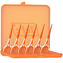 TEPE Dental Floss Picks, Tooth Picks Flossers, Floss Sticks, EasyPicks XS/S, Orange, 36 Pk TEPE