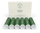 Lip Balm - Lip Care Therapy - Lip Butter - Made With Organic Oils for Smooth, Moisturized Lips - Repair & Condition Dry, Chapped, Cracked Lips - 6 Pack, Peppermint - Christina Moss Naturals Christina Moss Naturals