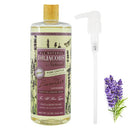 Dr Jacobs Naturals 32 Oz. Pure Castile Liquid Soap with Hand Pump - Vegan, No Palm Oil, GMO Free - Multi-Purpose for Face, Hair, Laundry and Dishes - Hypoallergenic and Dermatologist Approved (Lavender) DR.JACOBS NATURALS