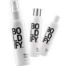 Thickening Spray + Shampoo + Conditioner: Boldify Hair Thickening Bundle: Volume, Root Lift, Texture, Biotin for Hair Retention, Recommended for Men & Women Boldify