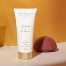 MZ SKIN Cleanse & Clarify Dual Action Cleanser & Mask 3.4 fl oz | Exfoliating AHA & Papaya Enzyme Face Wash | Smooths Texture, Refines Pores & Brightens Infinity Warehouse