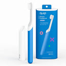 quip Kids Electric Toothbrush - Sonic Toothbrush with Small Brush Head, Travel Cover & Mirror Mount, Soft Bristles, Timer, and Rubber Handle - Blue Quip