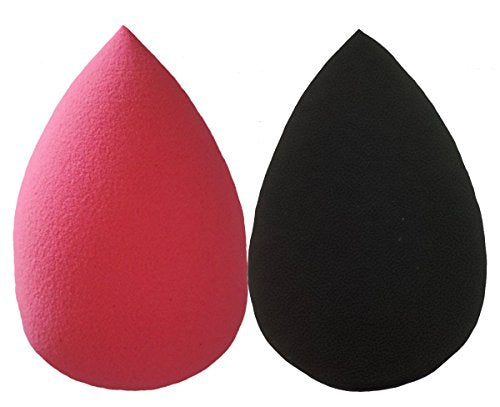 Essencell Cosmetic Pro Makeup Blender Sponges 2pc Pack - Easily Blend Liquid Foundation,Highlight and Contour-Flawless Sponge Applicator EssencellHB