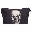 Warmtree Fashion Skull Cosmetic Bag Makeup Storage Bag Toiletry Organizer Pencil Case Handbag Warmtree