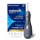 Waterpik Cordless Advanced 2.0 Water Flosser For Teeth, Gums, Braces, Dental Care With Travel Bag and 4 Tips, ADA Accepted, Rechargeable, Portable, and Waterproof, Gray WP-587, Packaging May Vary Infinity Warehouse
