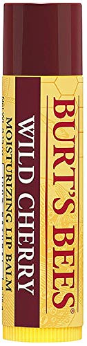 Burt's Bees Natural Lip Balm, Wild Cherry, 0.15 Ounces each (Value Pack of 6) Burt's Bees