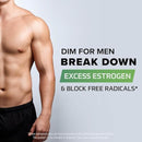 DIM Supplement for Men 300mg | Estrogen Blocker & Aromatase Inhibitor | Extra Strength Men’s Hormone Balance & Fitness Booster with Diindolylmethane Plus CDG & Broccoli Floret | Gluten-Free | 60 Ct Infinity Warehouse