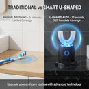 U-Shaped Electric Toothbrush – Comfort-Focused Design with Secure Grip for Daily Oral Hygiene at Home (Black) Infinity Warehouse