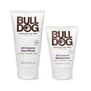 Bulldog Mens Skincare and Grooming Oil Control Starter Kit with Moisturizer and Face Wash, 2 Count Bulldog Mens Skincare and Grooming